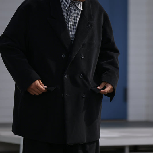 THE DAY MOLESKIN DOUBLE BREASTED JACKET / D25MS-05001