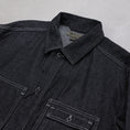 Gallery viewerに画像を読み込む, Nigel Cabourn UTILITY SH TYPE2 10oz DENIM BK / 80510010115
