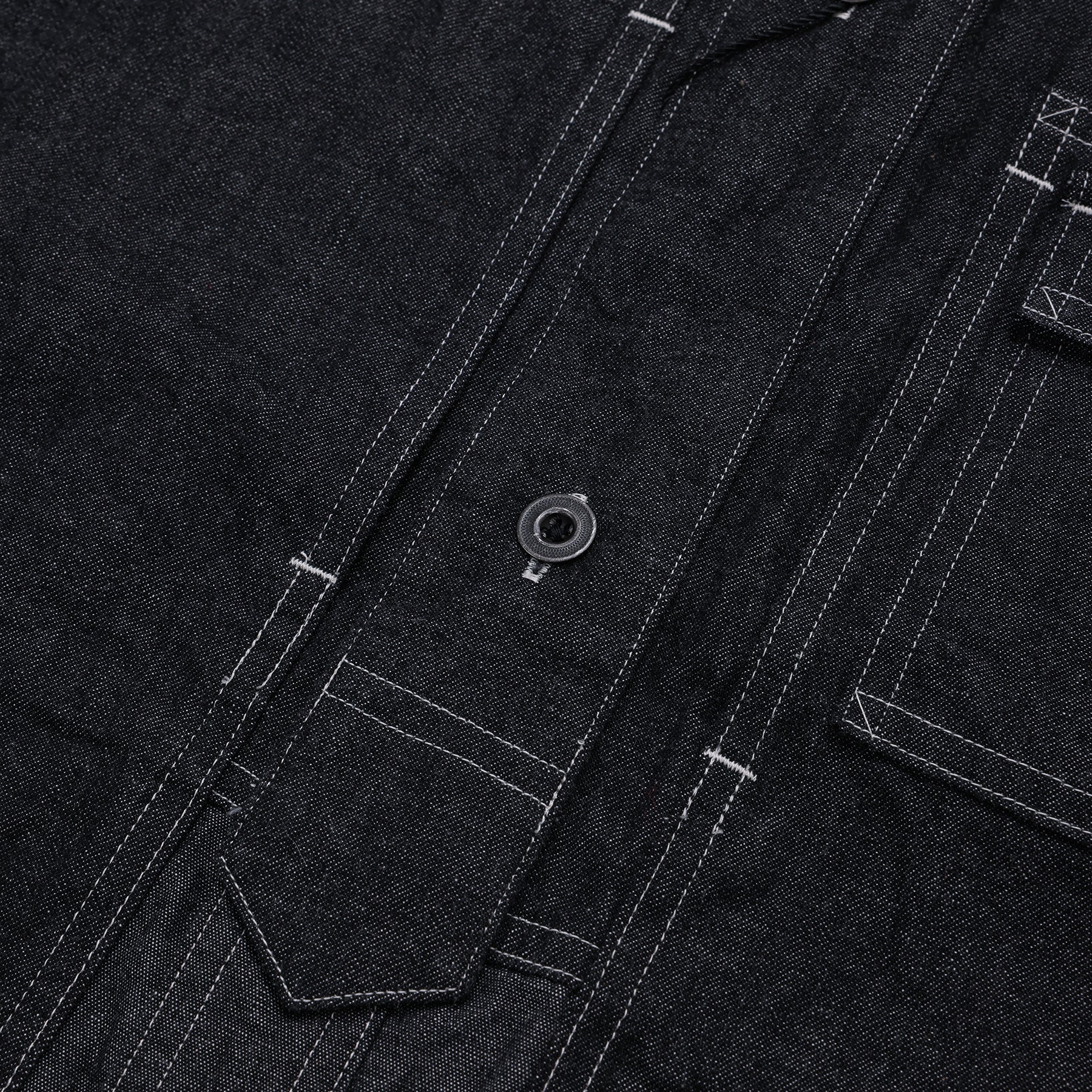 Nigel Cabourn UTILITY SH TYPE2 10oz DENIM BK / 80510010115