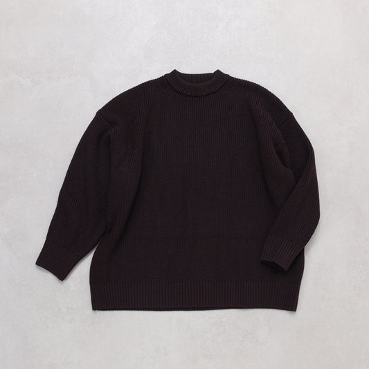 THE DAY MERINO WOOL CREWNECK KNIT / D25WS-03001