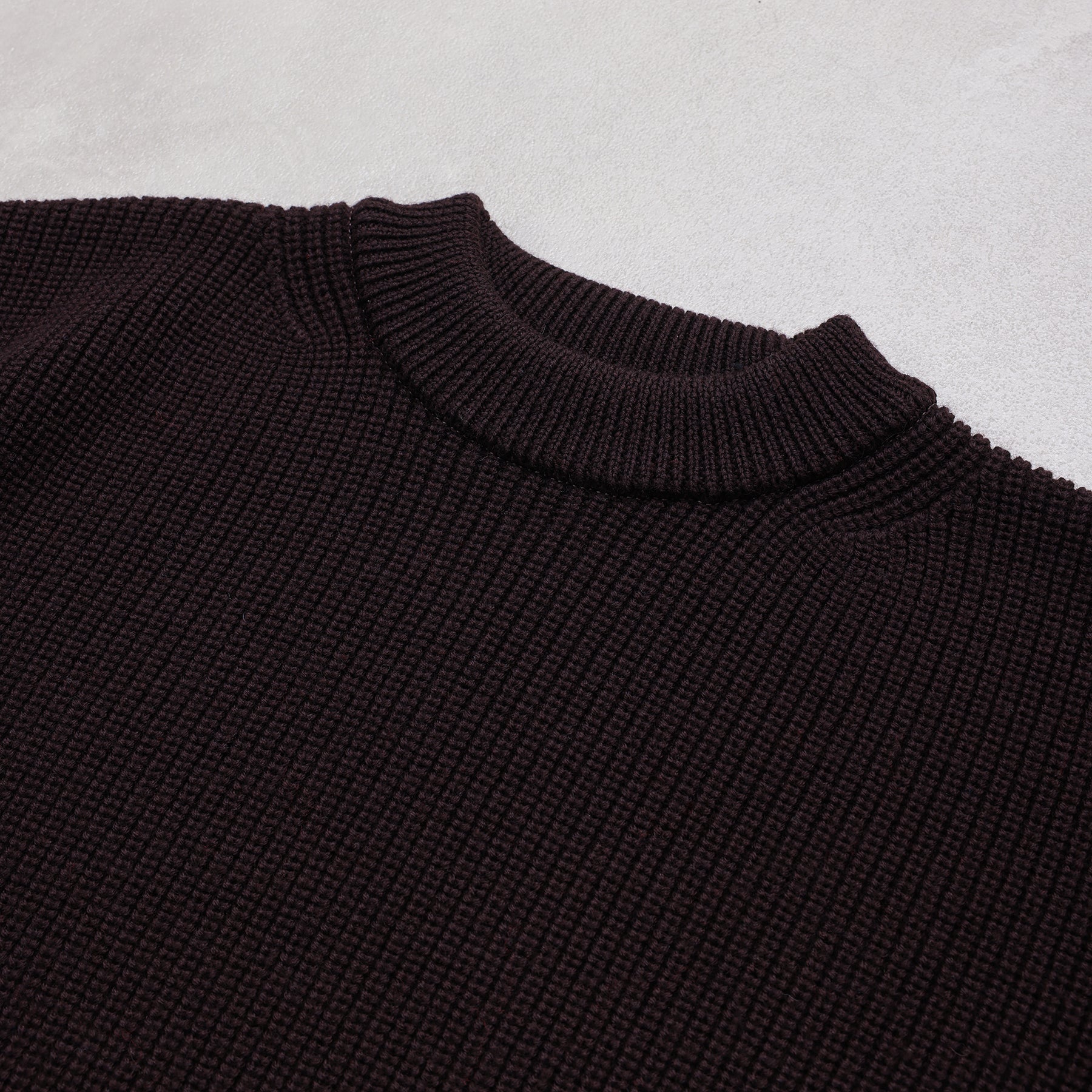 THE DAY MERINO WOOL CREWNECK KNIT / D25WS-03001
