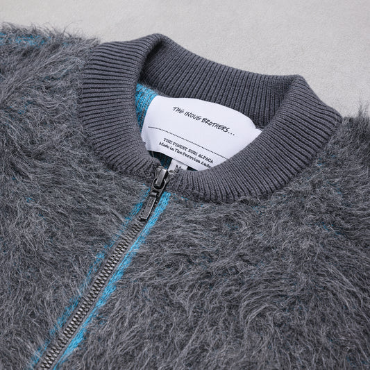 The Inoue Brothers... Suri Alpaca Bomber Jacket / TIB25-AL1005ML