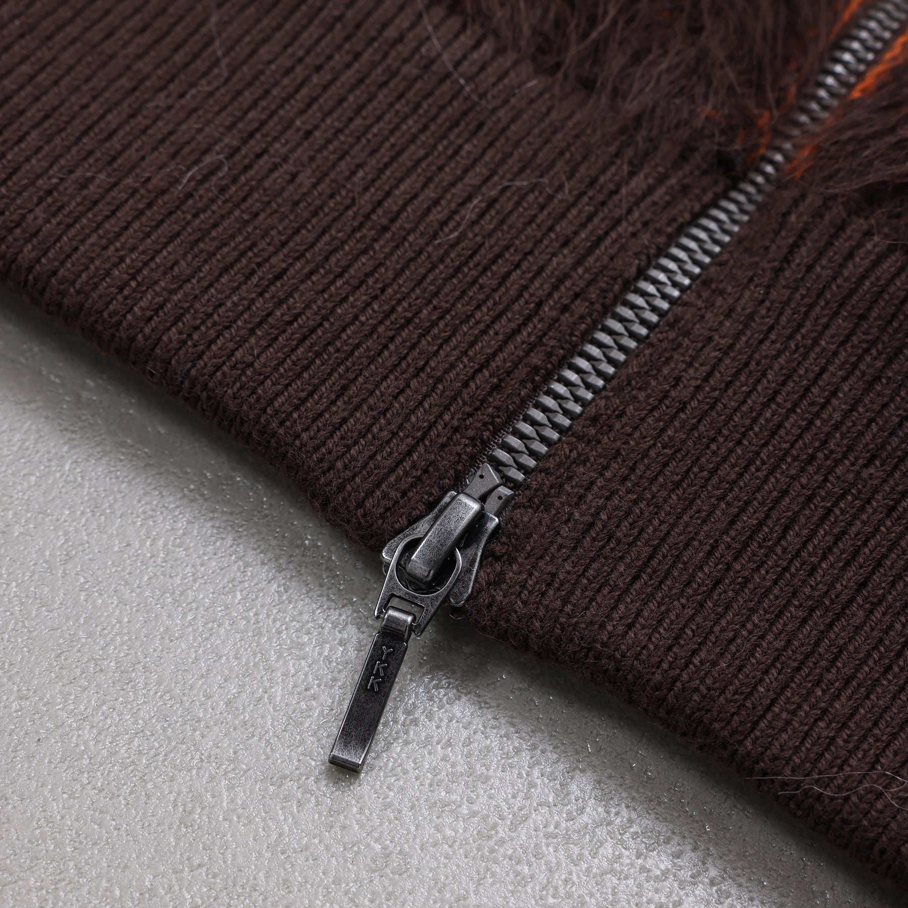 The Inoue Brothers... Suri Alpaca Bomber Jacket / TIB25-AL1005ML