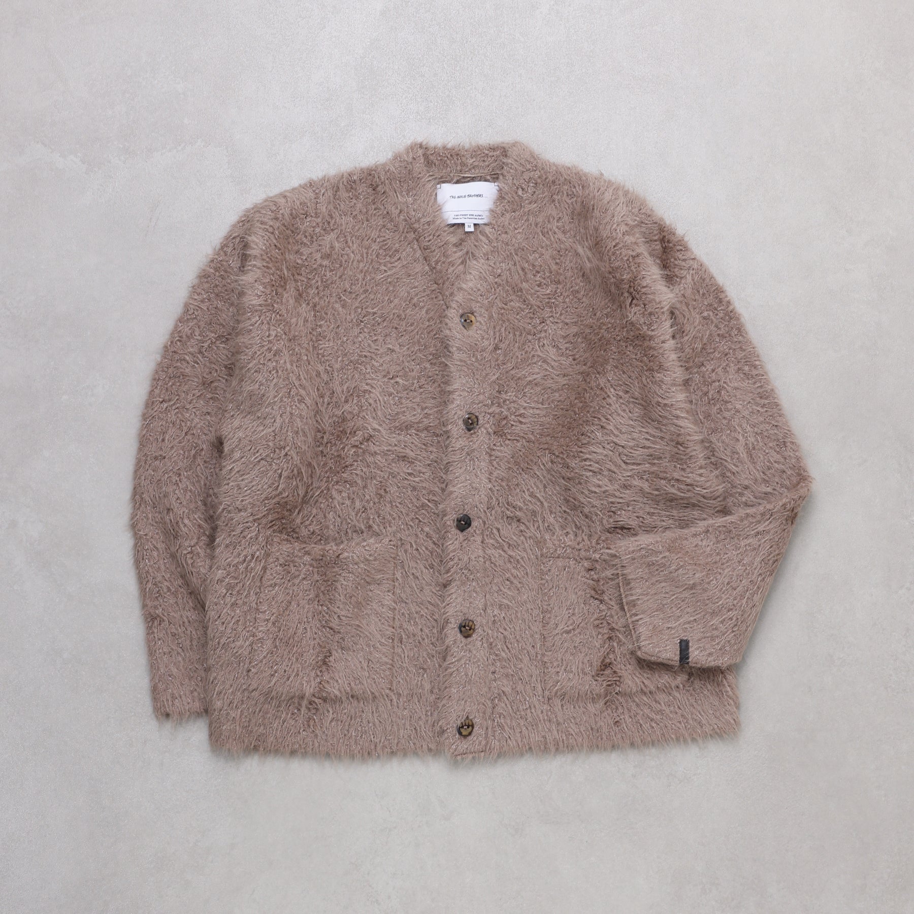 The Inoue Brothers... Suri Alpaca Cardigan / TIB25-AL1004ML