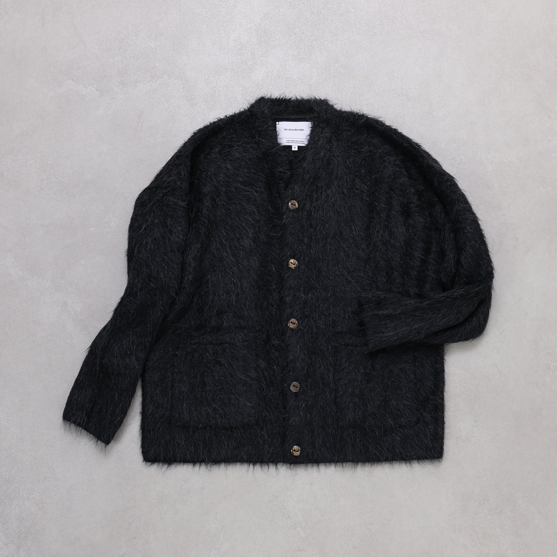 The Inoue Brothers... Suri Alpaca Cardigan / TIB25-AL1004ML