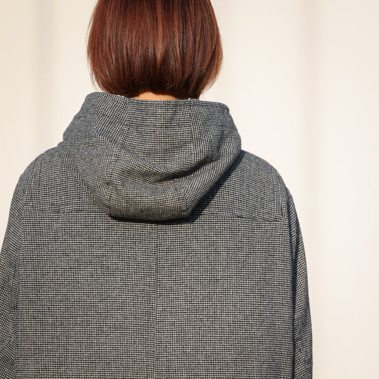 FIRMUM 千鳥ダップルロングコート / SN-FR1401CT