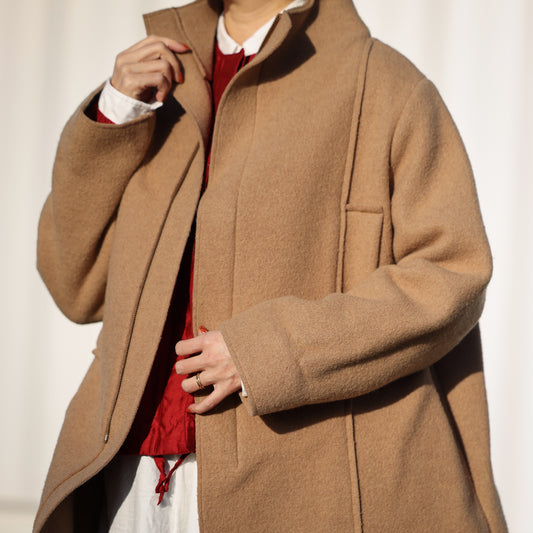 Veritecoeur ナッピングウールコート / VC-2685