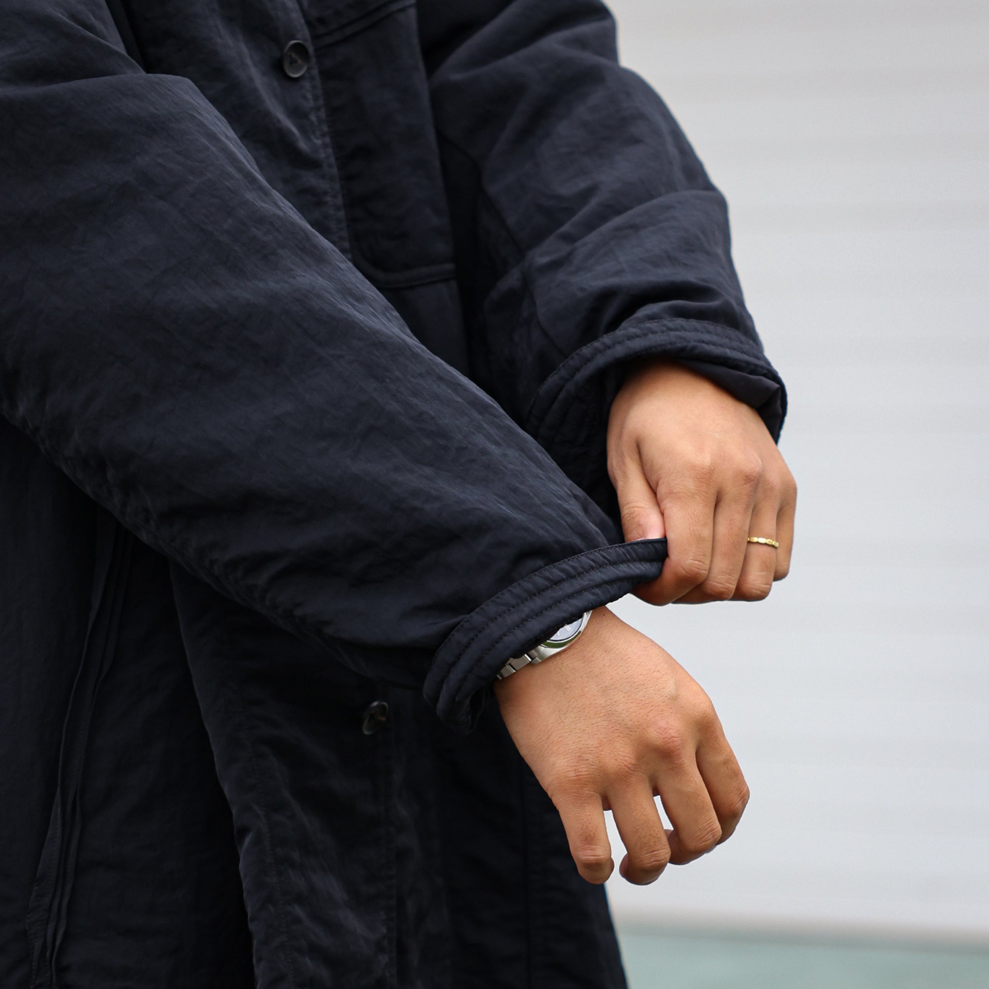 Porter Classic SUPER NYLON MILITARY COAT / PC-02-12035