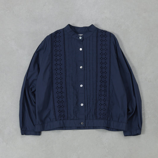 Midi Umi lace blouson shirt / 1-730156