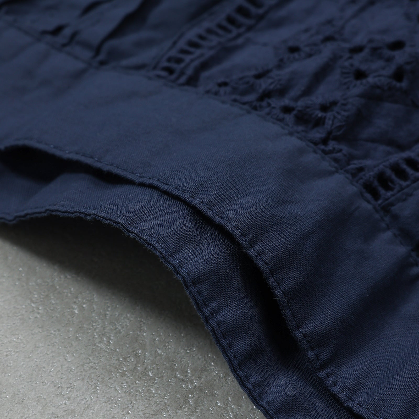 Midi Umi lace blouson shirt / 1-730156