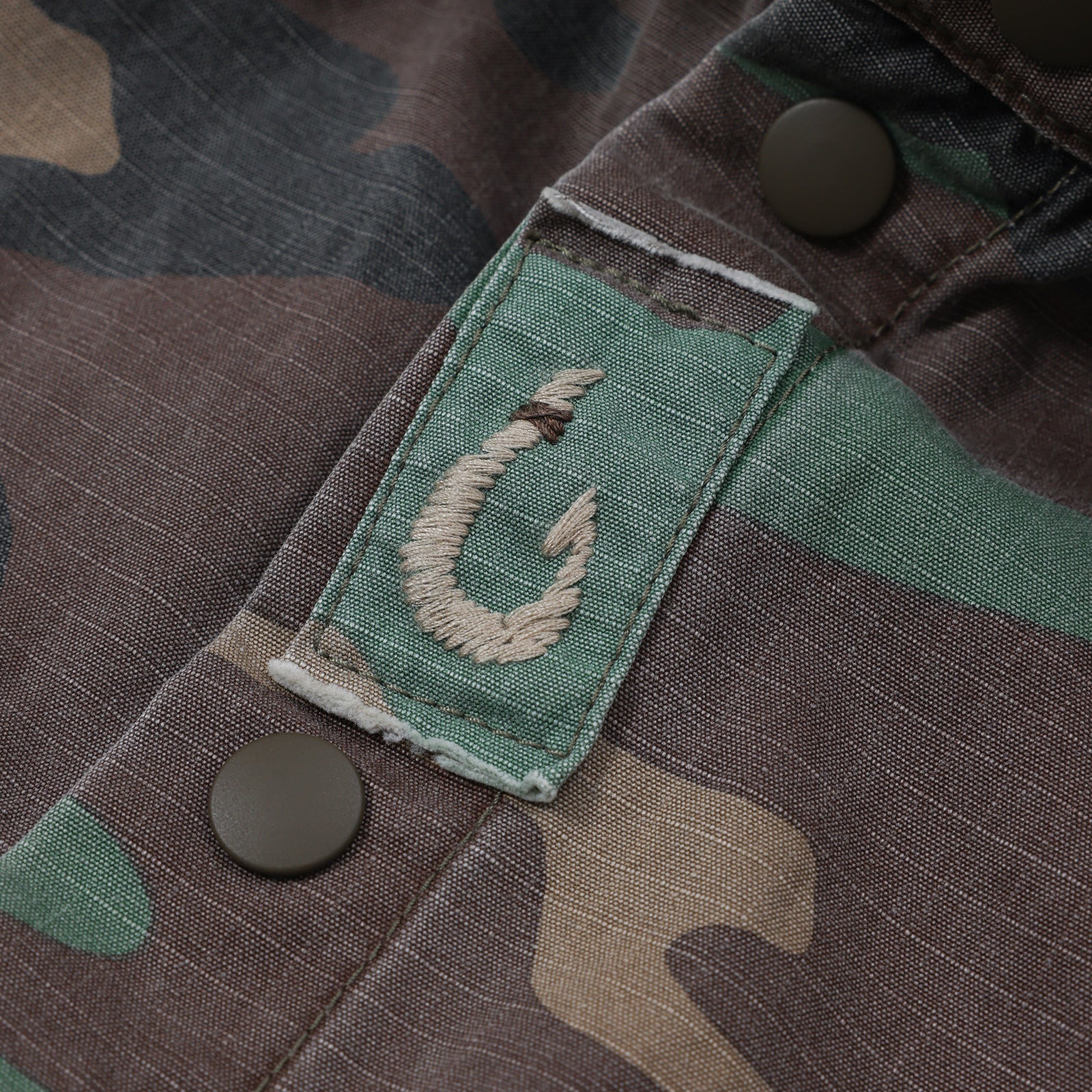 PORTER CLASSIC ALOHA CAMOUFLAGE SHIRT JACKET/ PC-008-3880