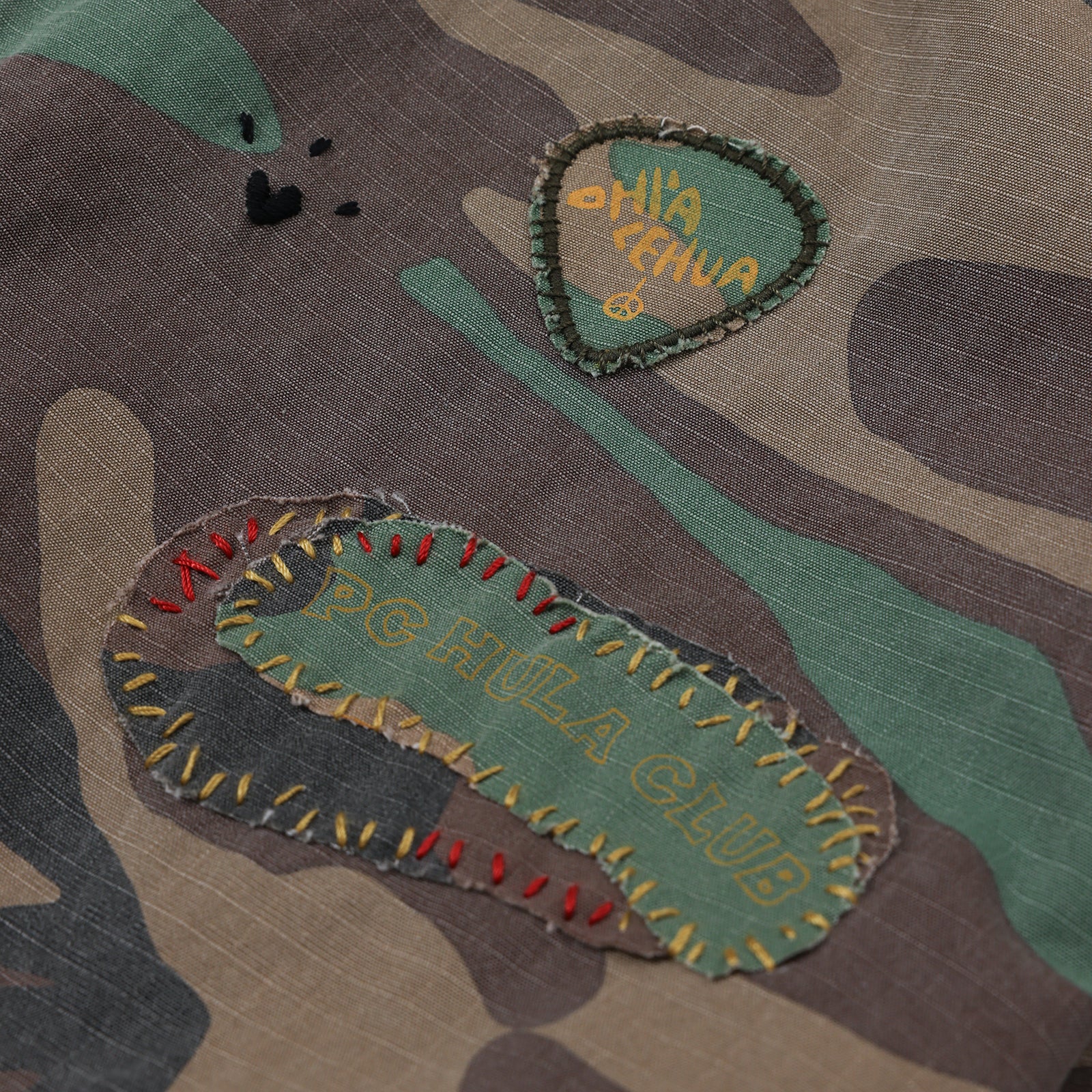PORTER CLASSIC ALOHA CAMOUFLAGE SHIRT JACKET/ PC-008-3880