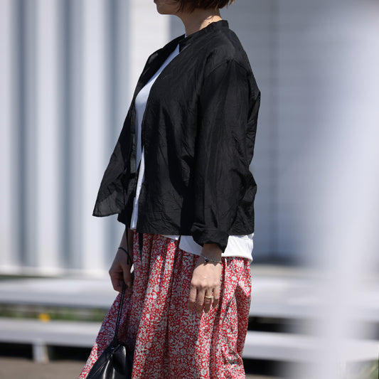 MEYAME COTTON SILK BLOUSE JACKET / MEY-2006