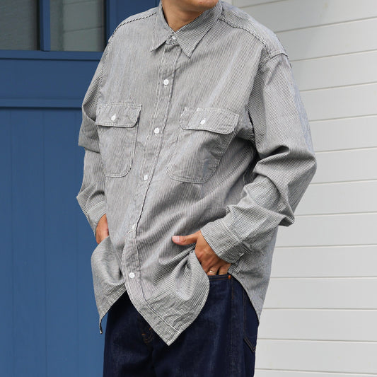 orSlow　HICKORY STRIPE WORK SHIRT