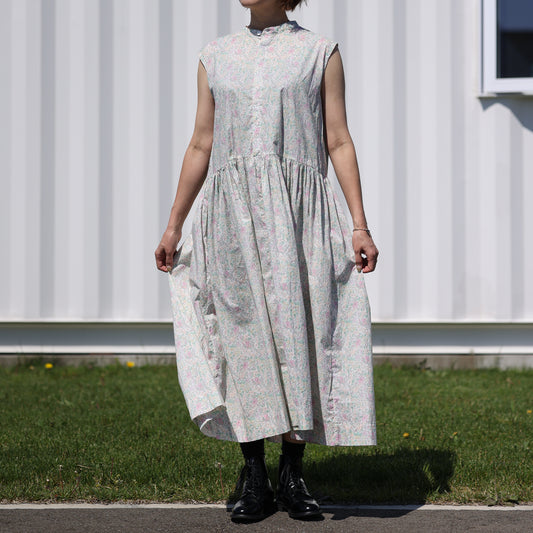 Veritecoeur LIBERTY PRINT ノースリーブワンピース / VC2848