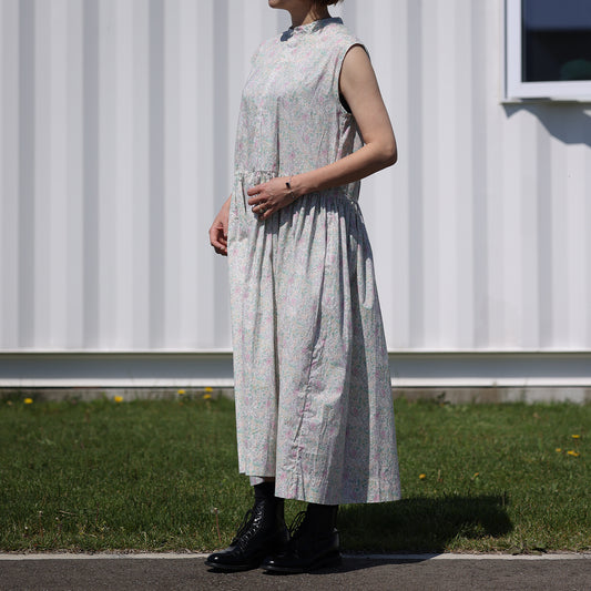 Veritecoeur LIBERTY PRINT ノースリーブワンピース / VC2848