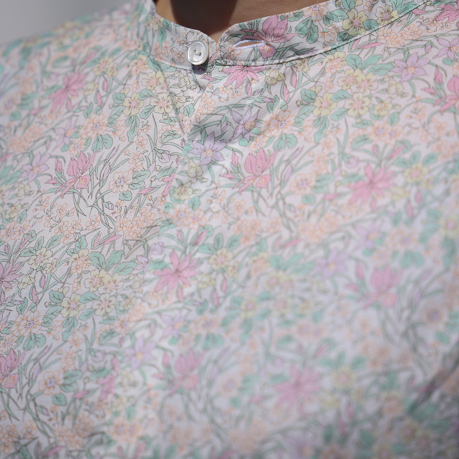 Veritecoeur LIBERTY PRINT ノースリーブワンピース / VC2848