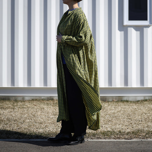 ichi Antiquités ギンガムチェックワンピース / 1100905