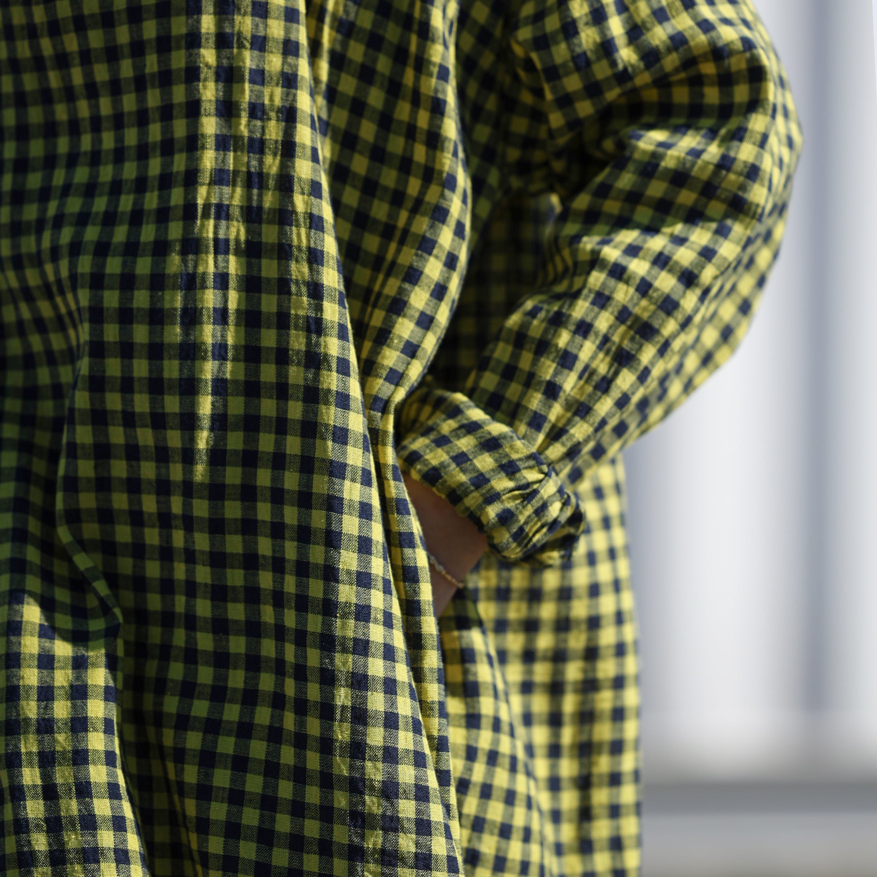 ichi Antiquités ギンガムチェックワンピース / 1100905