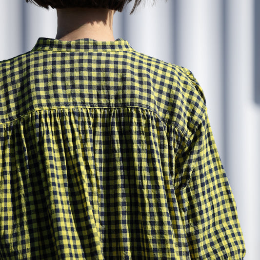 ichi Antiquités ギンガムチェックワンピース / 1100905