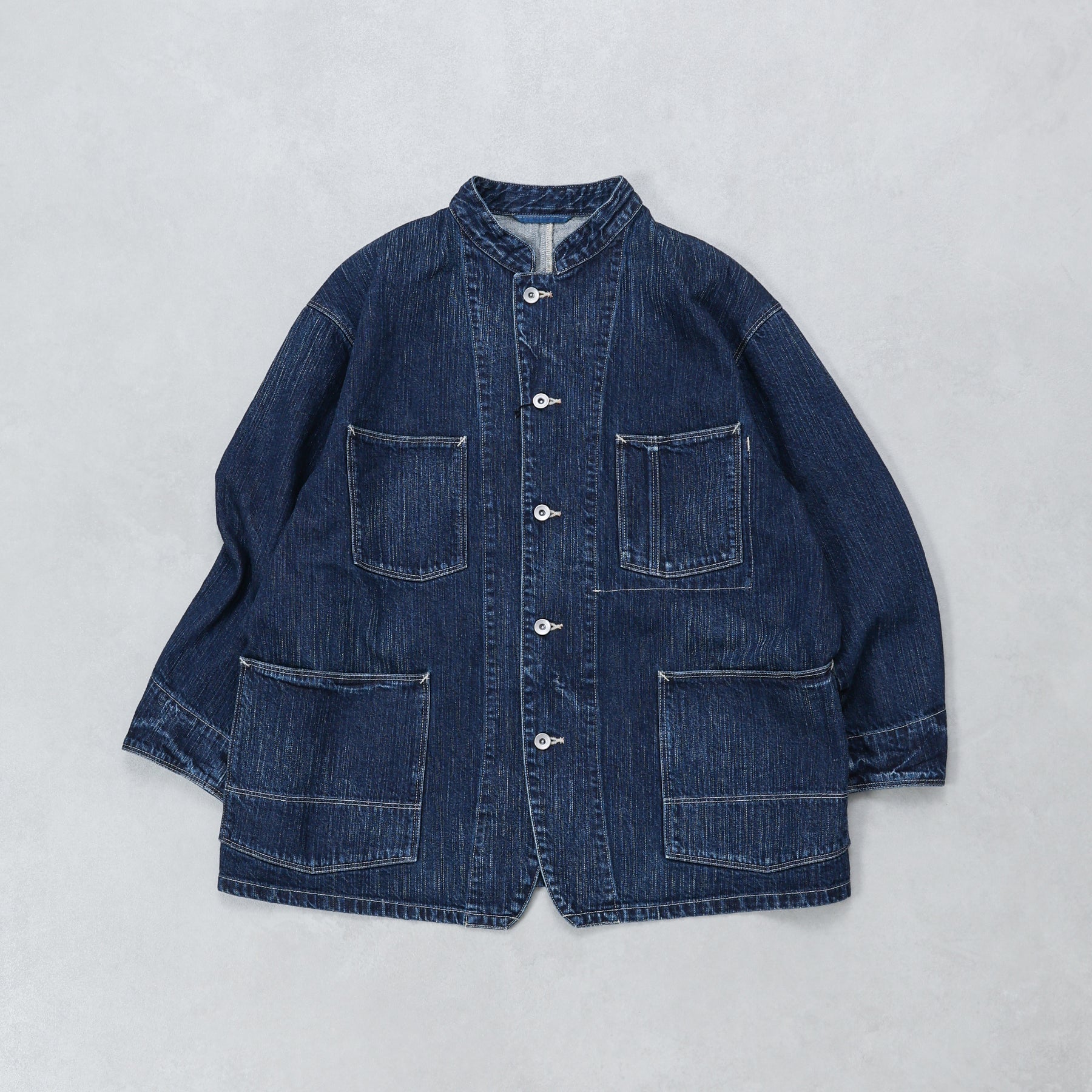 PORTER CLASSIC STEINBECK DENIM JACKET/PC-005-2861-0010-0014