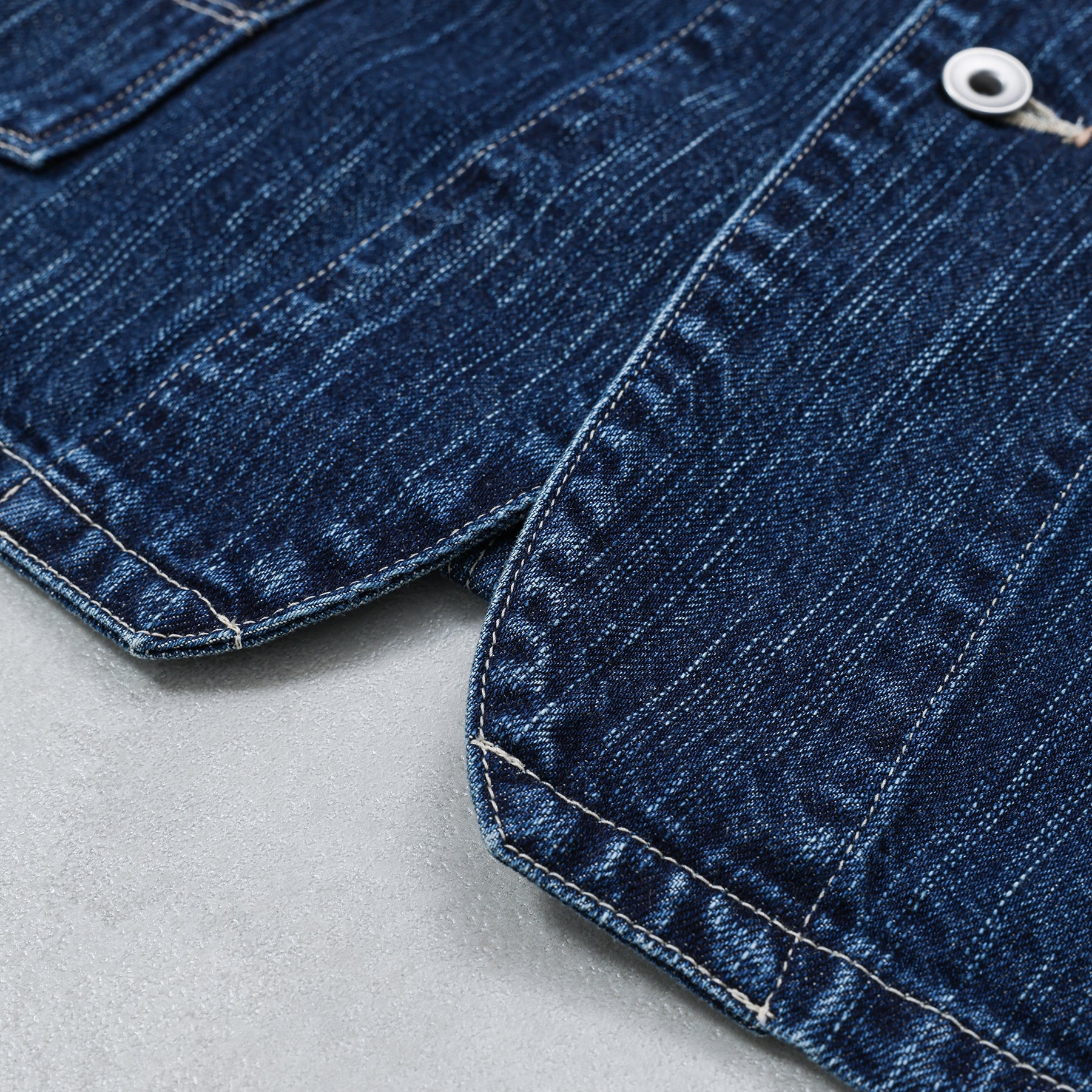 PORTER CLASSIC STEINBECK DENIM JACKET/PC-005-2861-0010-0014