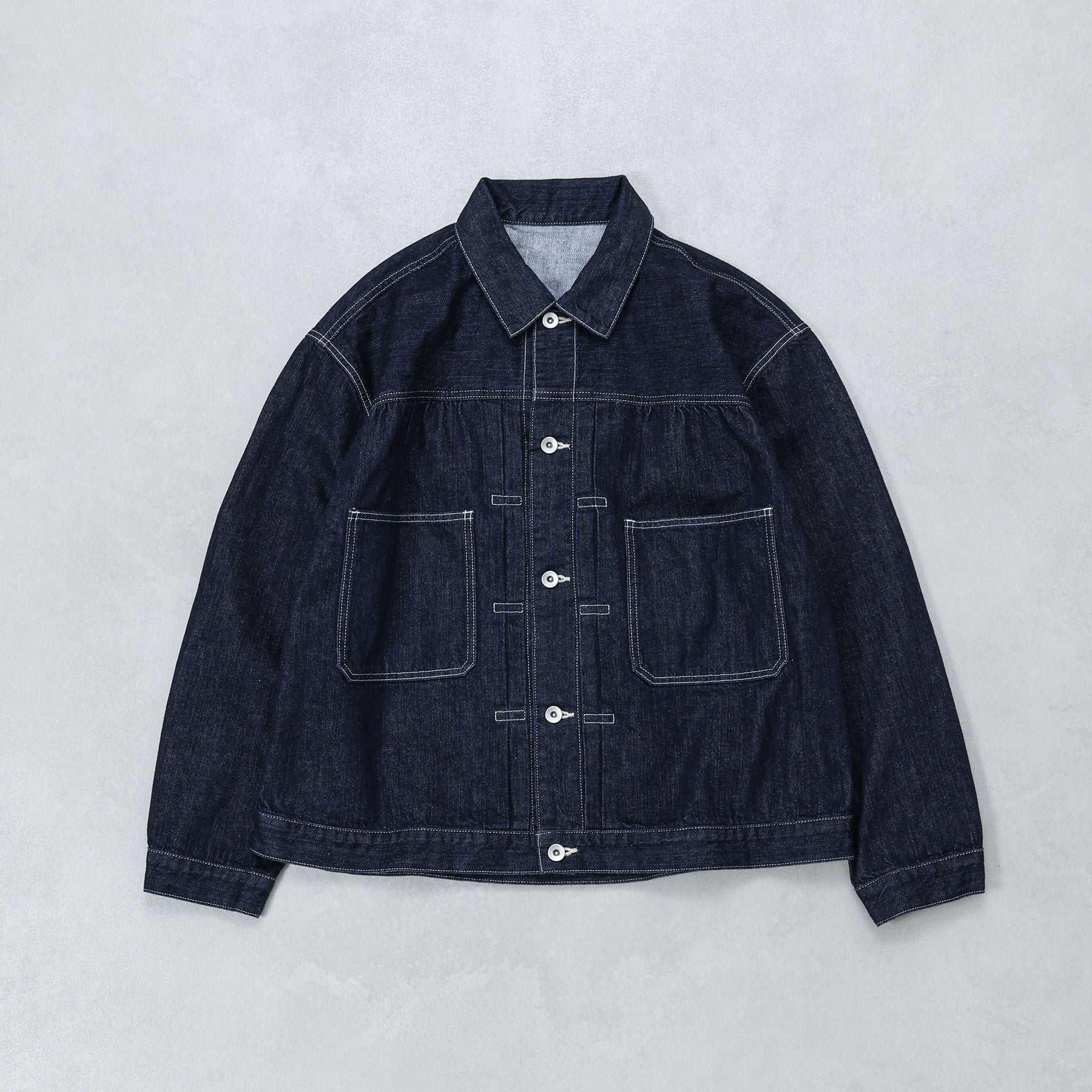PORTER CLASSIC STEINBECK DENIM JACKET/PC-005-2861-0010-0014