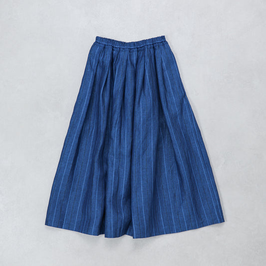A PIECE OF LIBRARY インディゴリネンヴォヤージュスカート / 626106