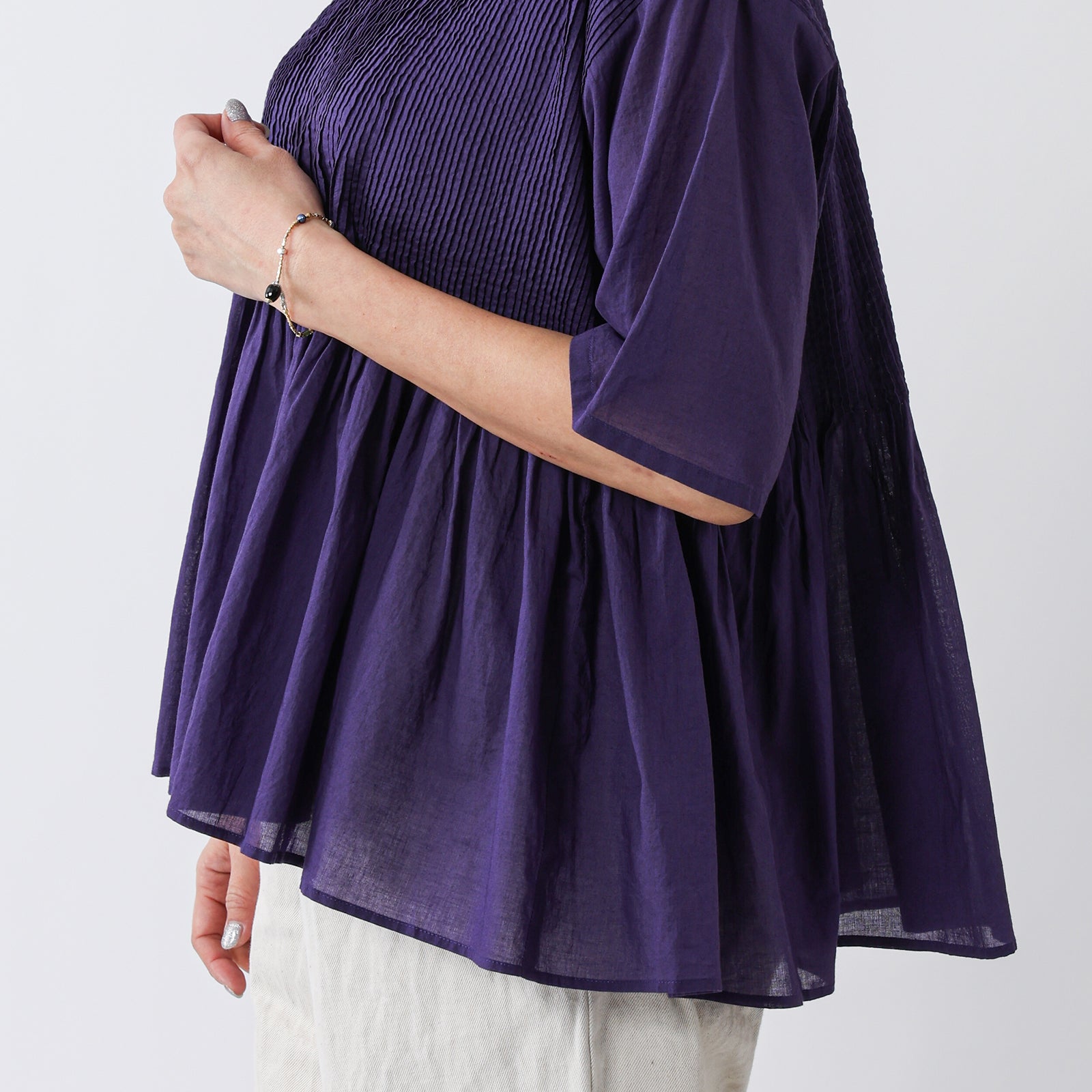 MAISON DE SOIL 80s ORGANIC COTTON  PULLOVER SHIRT / NMDS26241