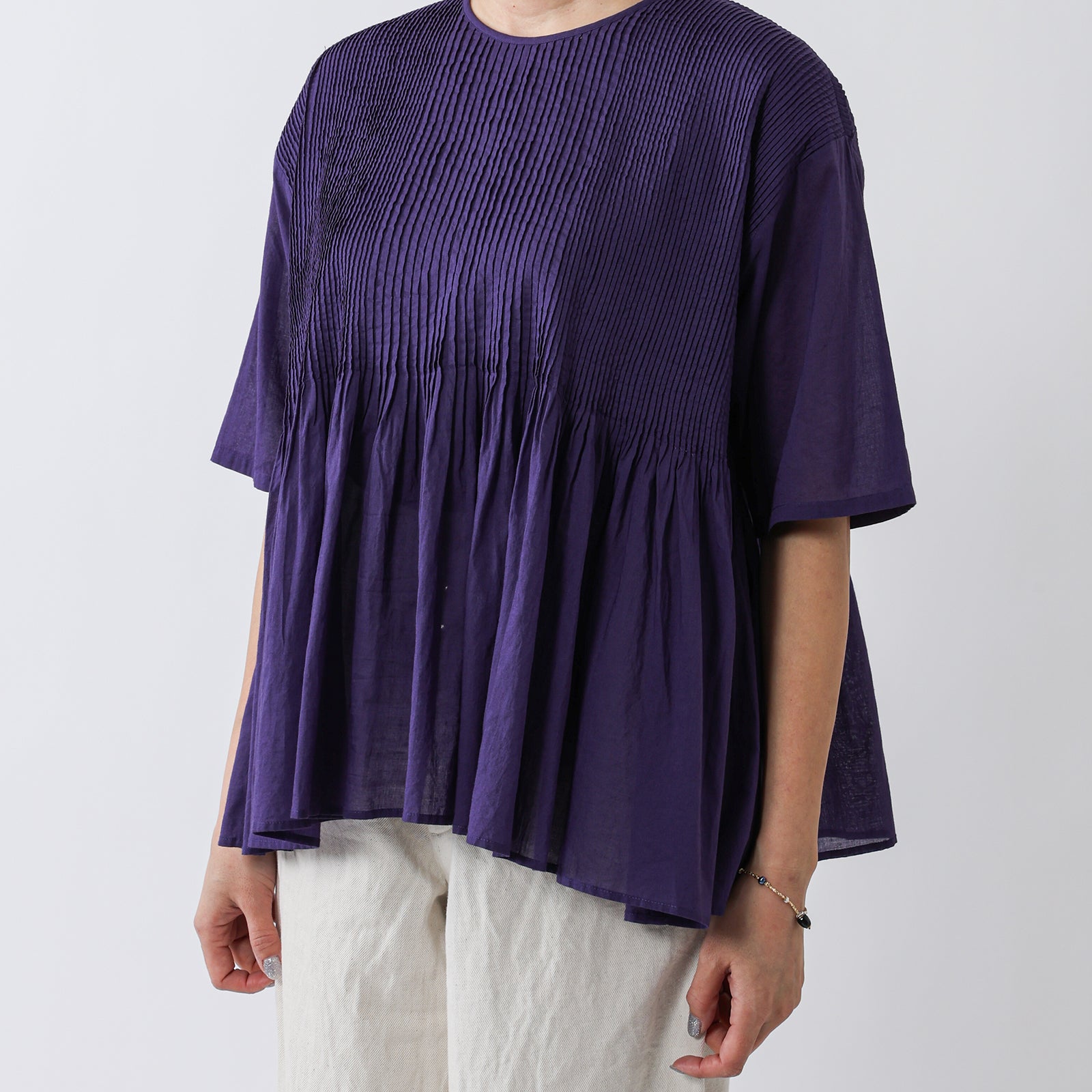 MAISON DE SOIL 80s ORGANIC COTTON  PULLOVER SHIRT / NMDS26241