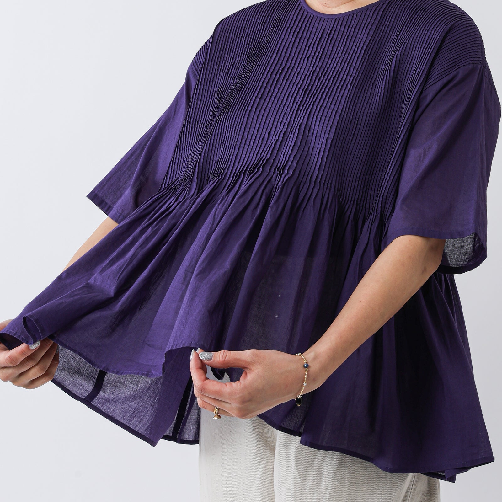 MAISON DE SOIL 80s ORGANIC COTTON PULLOVER SHIRT / NMDS26241