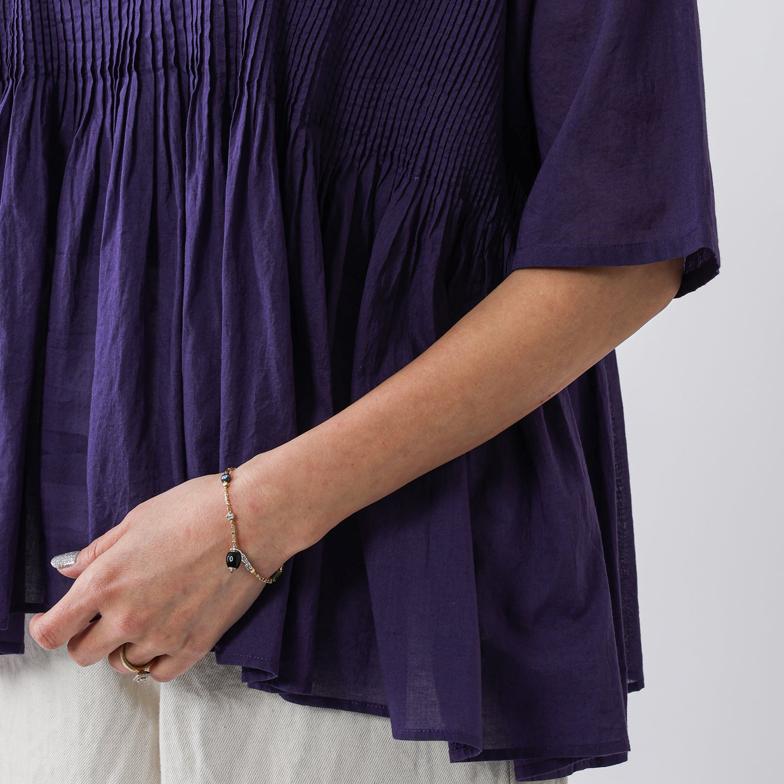 MAISON DE SOIL 80s ORGANIC COTTON  PULLOVER SHIRT / NMDS26241