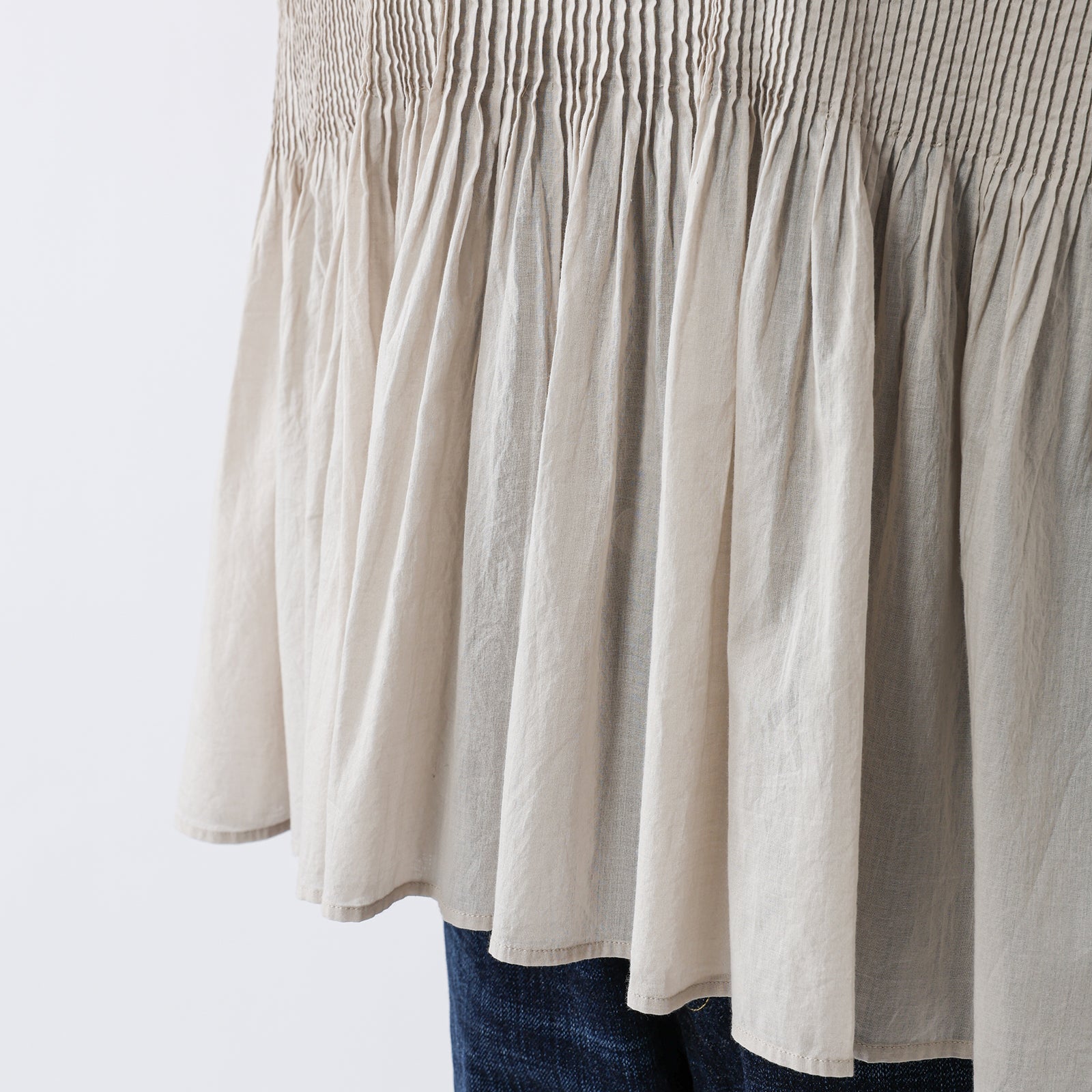 MAISON DE SOIL 80s ORGANIC COTTON  PULLOVER SHIRT / NMDS26241