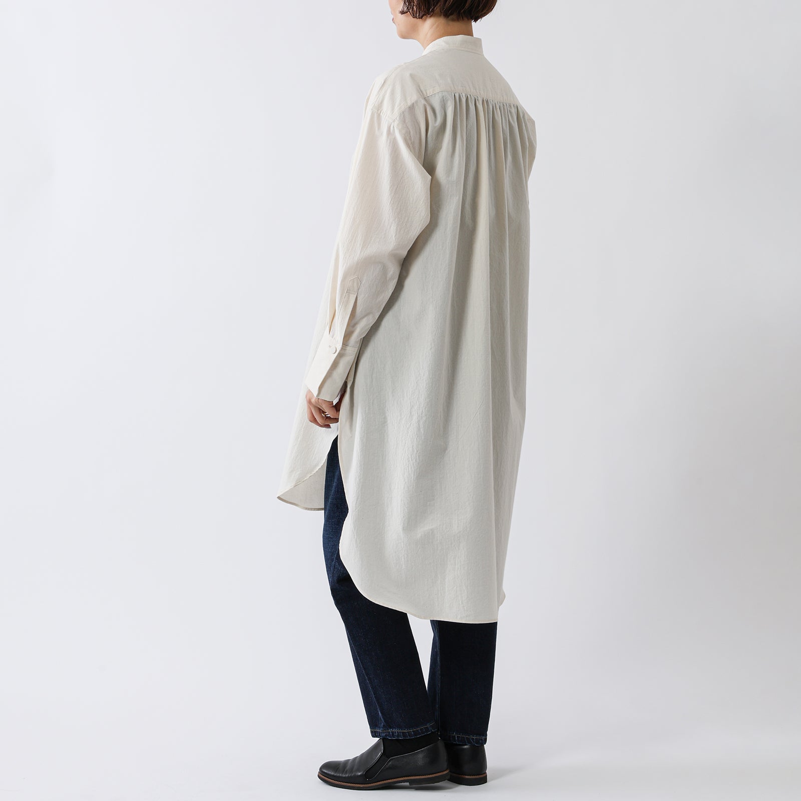 the last flower of the afternoon Bosom shirt dress