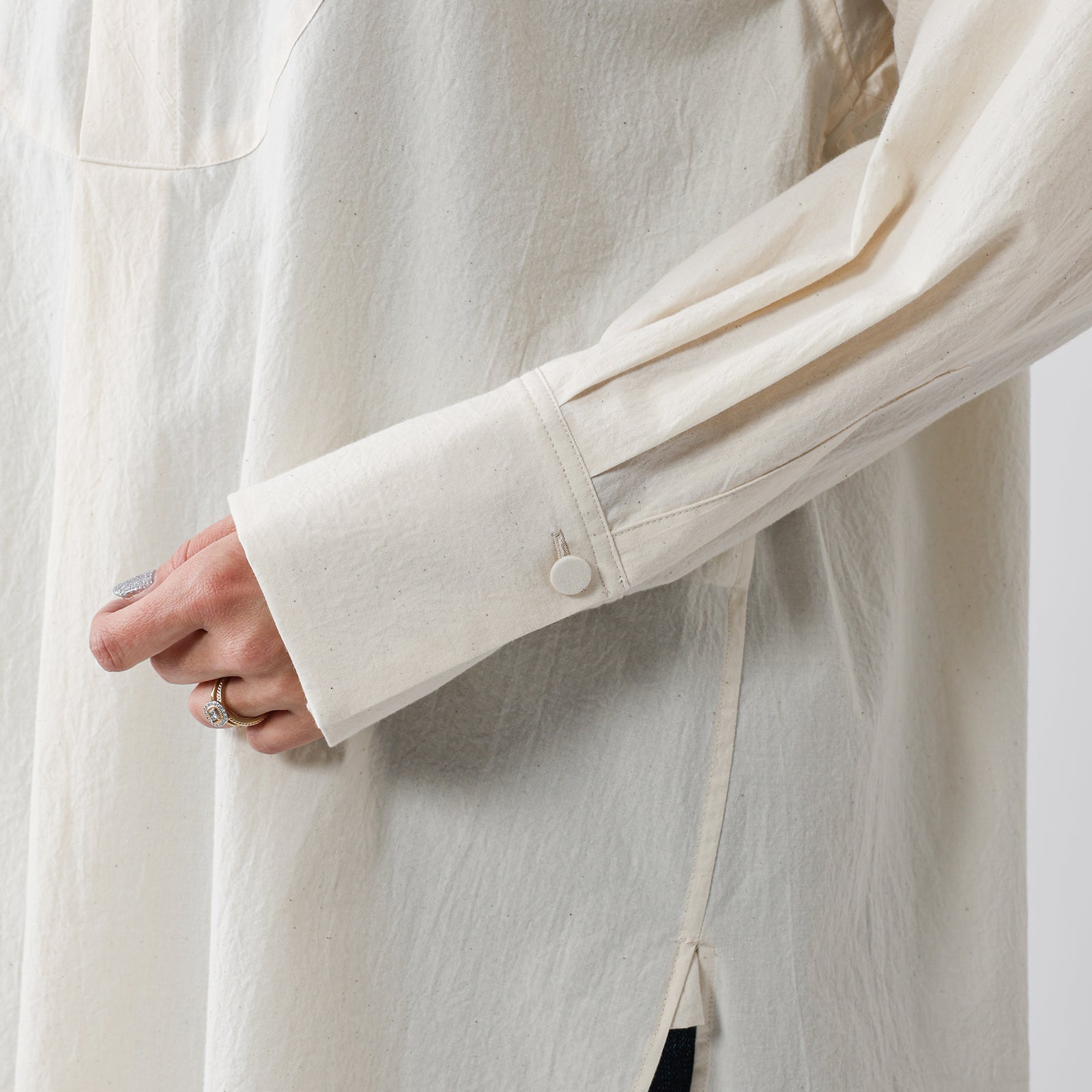 the last flower of the afternoon Bosom shirt dress
