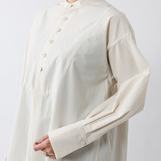 the last flower of the afternoon Bosom shirt dress