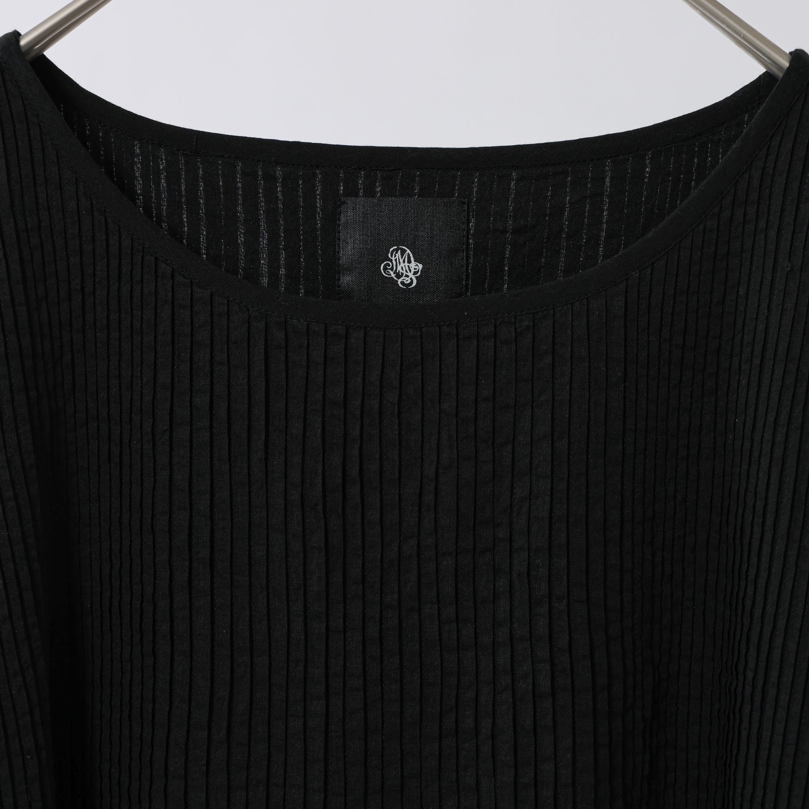 maison de soil 80s ORGANIC COTTON VOILE NO/SLEEVE PULLOVER DRESS WITH MINI PINTUCK / NMDS26244 (コピー)