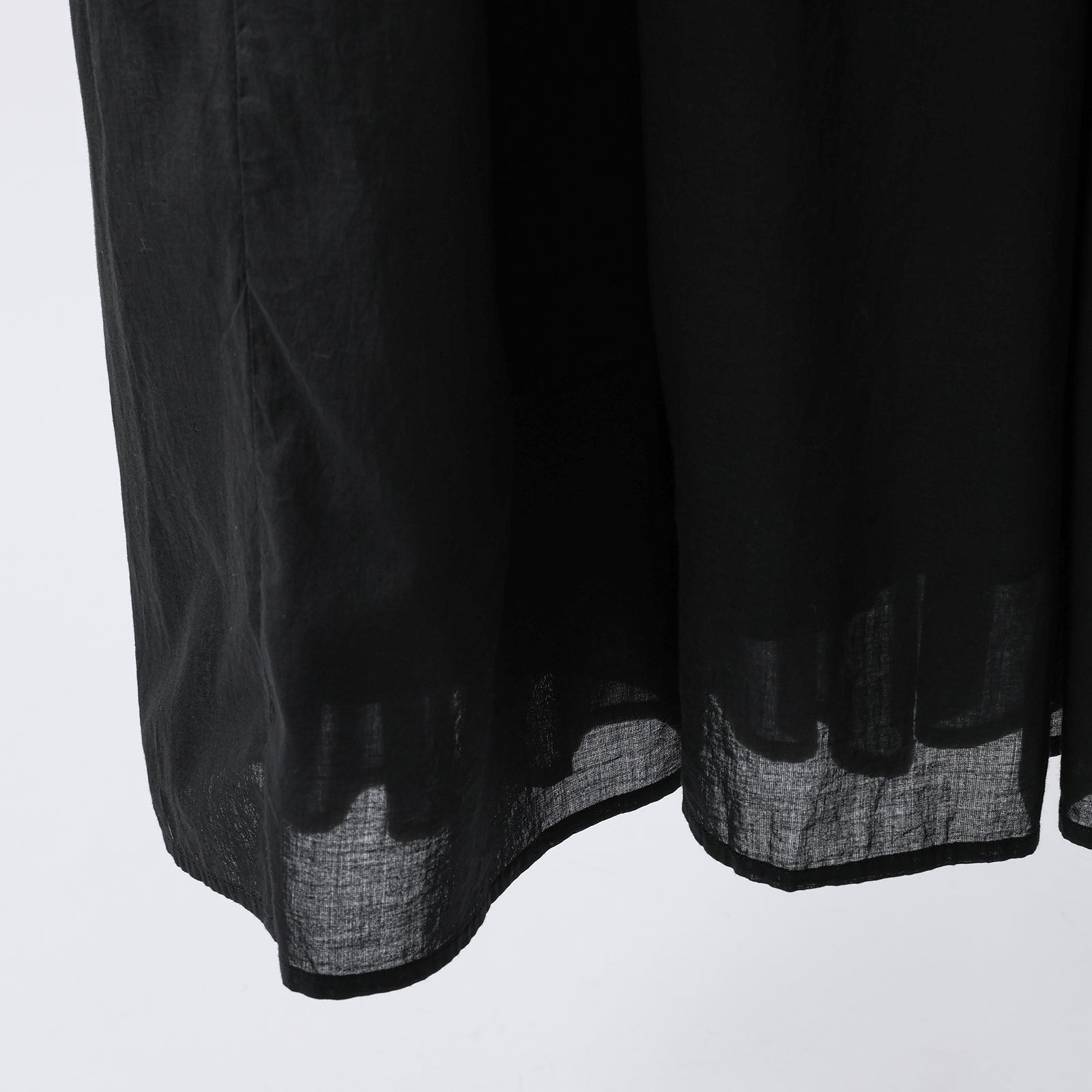 maison de soil 80s ORGANIC COTTON VOILE NO/SLEEVE PULLOVER DRESS WITH MINI PINTUCK / NMDS26244 (コピー)