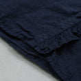 갤러리 뷰어로 이미지로드, maison de soil  60s AUTOLOOM LINEN PLAIN OVERDYE FRENCH/SL FRILL COLLAR SHIRTS / INMDS26001D
