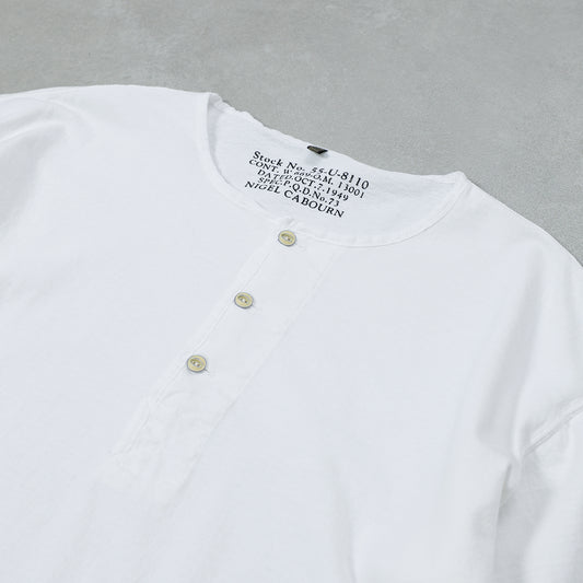Nigel Cabourn 50s HENLEY NECK SHIRT / 80520021025