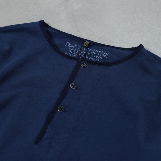 Nigel Cabourn 50s HENLEY NECK SHIRT / 80520021025