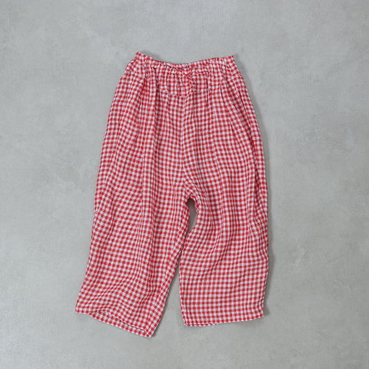 Veritecoeur ギンガムチェックヨークパンツ / VC-2832