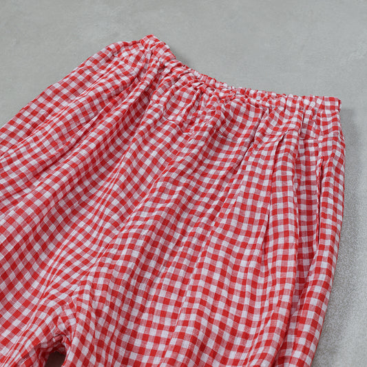 Veritecoeur ギンガムチェックヨークパンツ / VC-2832