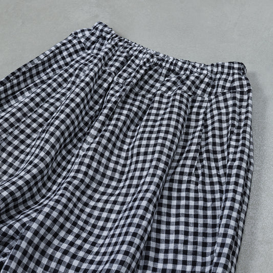 Veritecoeur ギンガムチェックヨークパンツ / VC-2832