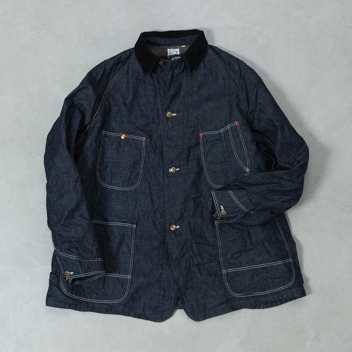 orSlow WOOL LINER RELAX FIT DENIM COVERALL / 01-6144-81