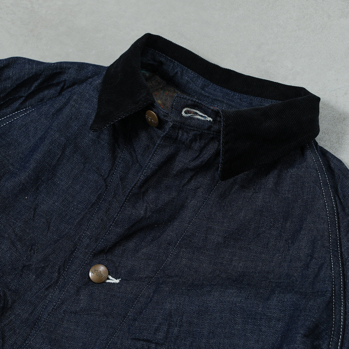 orSlow WOOL LINER RELAX FIT DENIM COVERALL / 01-6144-81