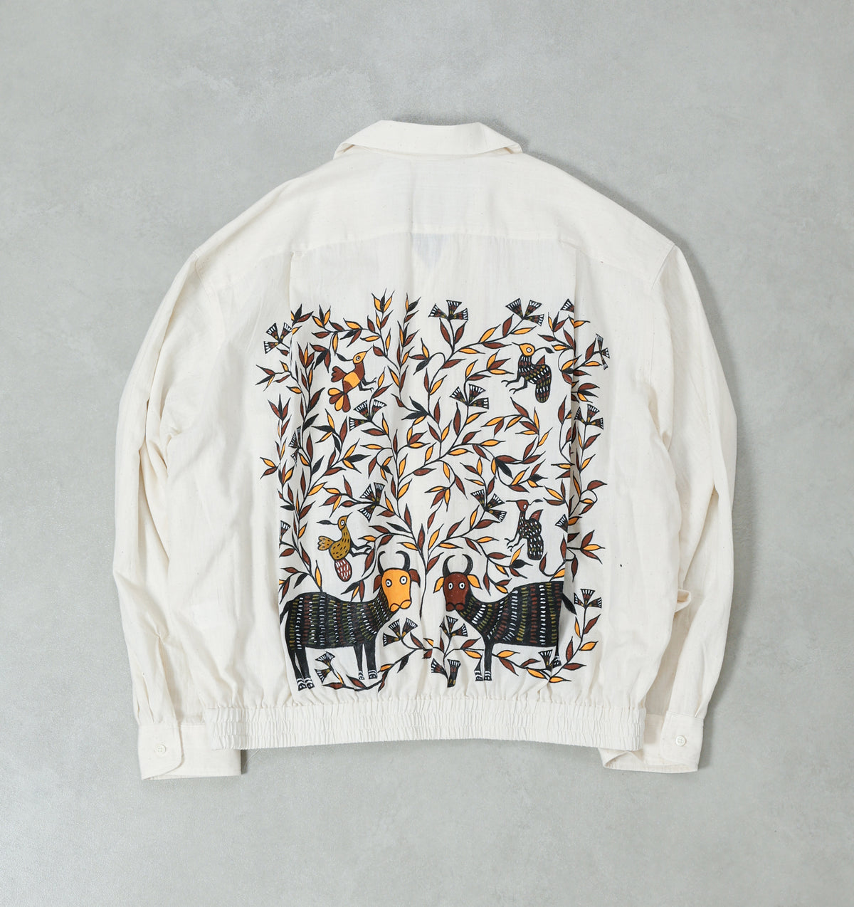 sillage ribbed shirts hand sohrai /
