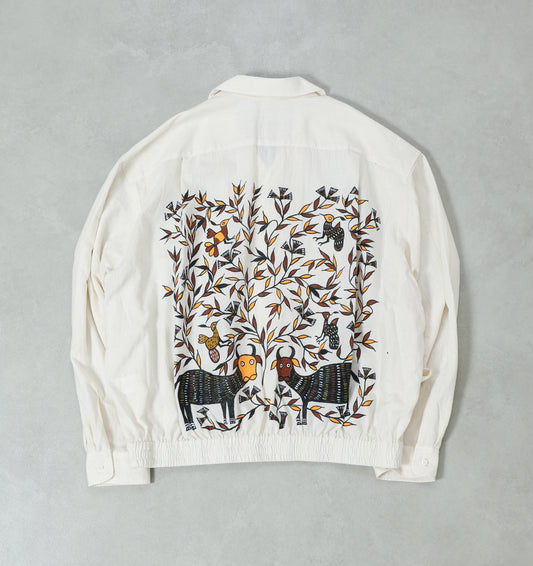 sillage ribbed shirts hand sohrai /