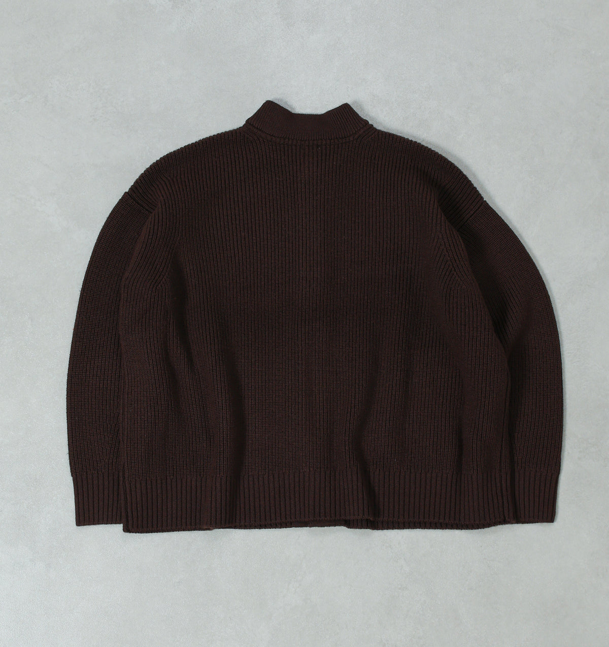 THE DAY MERINO WOOL KNIT BLOUSON / D26AW-03003
