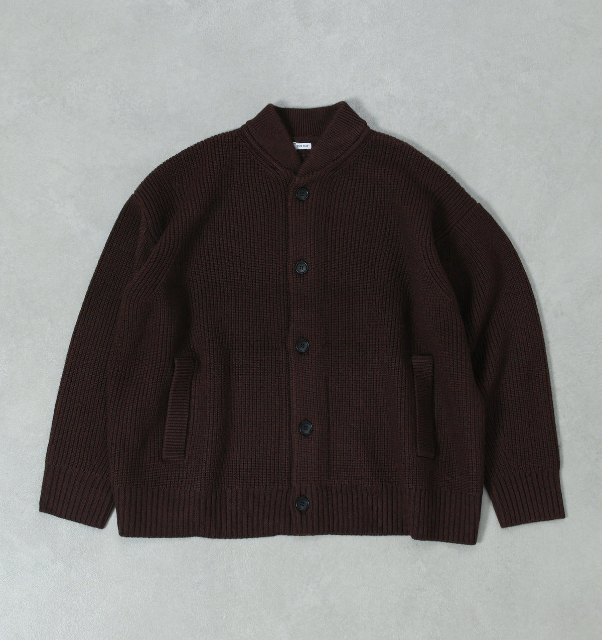 THE DAY MERINO WOOL KNIT BLOUSON / D26AW-03003